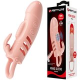 Pretty Love Vibracijski podaljšek za penis Sloane kožen cene
