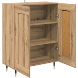  Strani šal Umetni hrast 69,5 x 34 x 90 cm Konstruiran les, (5000217839) | Shoptok.si