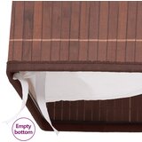 Košara za rublje od bambusa pravokutna smeđa | shoptok.hr