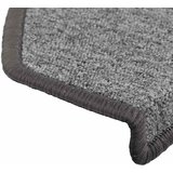  Prostirke za stepenice 10 kom 65x24x4 cm tamno sive poluokrugle velike | shoptok.hr