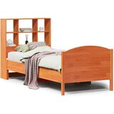 vidaXL Krevet s regalom za knjige bez madraca 75 x 190 cm od borovine | shoptok.hr