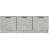 TV ormarić boja betona 102x35x36,5 cm od konstruiranog drva | shoptok.hr