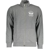 La Martina MEN'S GRAY ZIPPED SWEATSHIRT | ePonuda.com