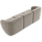 Makamii Svetlo rjava žametna sedežna garnitura 244 cm Lani – | Shoptok.si
