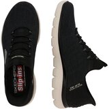 Skechers Nizke superge 'SUMMITS - KEY PACE' črna / bela | Shoptok.si