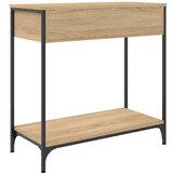  Konzolni stol boja hrasta 75 x 34 5 x 75 cm konstruirano drvo | shoptok.hr