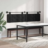  Držeće uzglavlje Zidne Crna 210 x 55 x 5 cm Baršun - Crna 200 cm bez LED | shoptok.hr