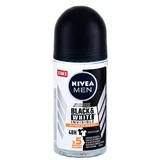 Nivea Men Invisible For Black & White Ultimate Impact 48h antiperspirant, ki ne pušča belih sledi 50 ml za moške