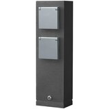 LAVIDA Milan Vrtni stup s utičnicama (2-struko, Visina: 32 cm, IP44) Cijene