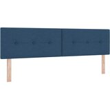  LED glava kreveta s LED trakama Plava 180 cm tkanina | shoptok.hr
