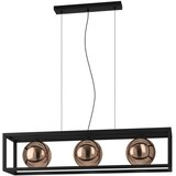 Eglo 390091 - visilica na sajli cordoba 3xE27/40W/230V bakarni/crni | Eponuda.com