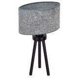  Duolla - Stona lampa OVAL 1xE27/15W/230V prečnik 30 cm siva | Eponuda.com