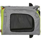 vidaXL zeleni kolica za pse Poliester, Čelik 124 x 53 x 53 cm Sklopivo | shoptok.hr