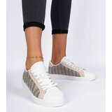 Gemre Beige women's fabric sneakers Bellisio | Shoptok.si