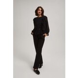 Marisse Black Pleated Trousers | Shoptok.si