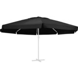  Zamjenska tkanina za vrtni suncobran crna 600 cm | shoptok.hr