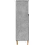 Kupaonski ormarić boja betona 30x30x100 cm konstruirano drvo Siva | shoptok.hr