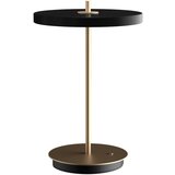UMAGE Crna LED stolna lampa s mogućnosti zatamnjivanja s metalnim sjenilom (visina 31 cm) Asteria Move – Cijene