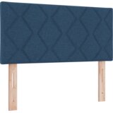 Box Postelja s pomičnim dnom in vzmetnico - Modra - 90x190 cm - Tkanina, (22051100) | Shoptok.si