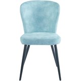Mömax stol lynn, modra, žamet | Shoptok.si