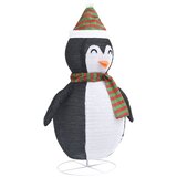  Ukrasna božićna figura pingvina LED od luksuzne tkanine 60 cm | shoptok.hr
