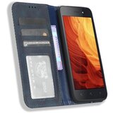 INORCO Za telefon z denarnico Itel A18 retro ovitek za telefon iz PU usnja TPU s stojalom, (22033078) | Shoptok.si