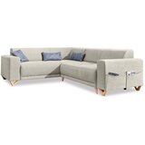 Miuform Bež sklopiva/s prostorom za odlaganje kutna garnitura (s lijevim kutom/u obliku slova L) Classy Sophie – | shoptok.hr