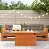  Vrtni stol voštano smeđi 100 x 50 x 75 cm od masivne borovine | shoptok.hr