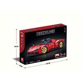 Red Sports Car R/C Building Blocks Set 1958pcs. | shoptok.hr