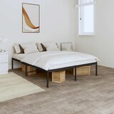 Metalni okvir za krevet crni 140x190 cm | shoptok.hr