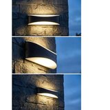  LED spoljašnje zidno svetlo LED/10W/230V IP65 crno | Eponuda.com