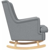  Ljuljačka Svijetlo siva 62 x 80 x 85 cm tkanina | shoptok.hr