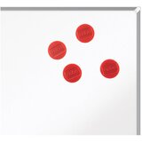  MAGNET FI-30MM PK4 NOBO 1901449 CRVENI BLISTER | Shoptok.si