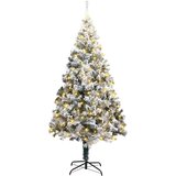  Umjetno božićno drvce Bijelo 180 cm PVC i Čelik i Plastika | shoptok.hr