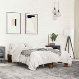  Okvir kreveta boja hrasta 140x190 cm konstruirano drvo i metal | shoptok.hr