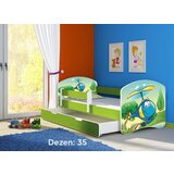 ACMA dečiji krevet II 140x70 F + dušek 6 cm GREEN35 | ePonuda.com