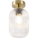 QAZQA Art Deco stropna svetilka medenina - Banci | Shoptok.si