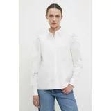 Answear Lab Bombažna srajca ženska, bela barva