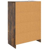  Kreveta Dimljeni hrast 66 x 34 5 x 92 cm Konstruirano drvo | shoptok.hr