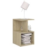  Noćni ormarići 2 kom boja hrasta sonome 35x35x55 cm od iverice | shoptok.hr