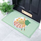 Artsy Doormats Predpražnik iz reciklirane plastike 40x70 cm Ramen Bowl – | Shoptok.si