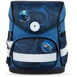 Torba školska compact with patches wave storm 405-41/AG/B/12
