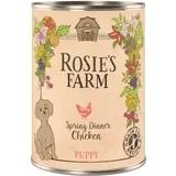 Rosie's Farm Puppy 6 x 400 g - Puppy: piletina