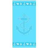 B.E.S. Plavi pamučan ručnik za plažu od frotira 70x140 cm Anchor – | shoptok.hr