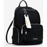 Desigual Ruksak crna / srebro / bijela | shoptok.hr