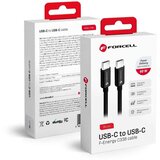 USB C na USB C kabel Forcell F-Energy QC4.0 PD 3A 60W 25 cm crni Cijene