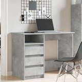  Radni stol boja betona 102 x 50 x 75 cm od konstruiranog drva | Eponuda.ba