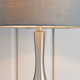  Endon 61192 - prigušiva stona lampa PICCADILLY 1xE14/40W/230V mat hrom/siva | Eponuda.com
