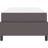  Posteljni okvir z vzmetnico Siva 100 x 200 cm Umetna koža | Shoptok.si