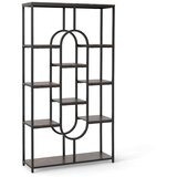 Costway Geometrijska knjižna omara Knjižna omara 30 x 95 x 175 cm, (5000177420) Cene